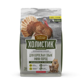 Деревенские лакомства Холистик Премьер сухой корм для взрослых собак мелких пород с индейкой и рисом